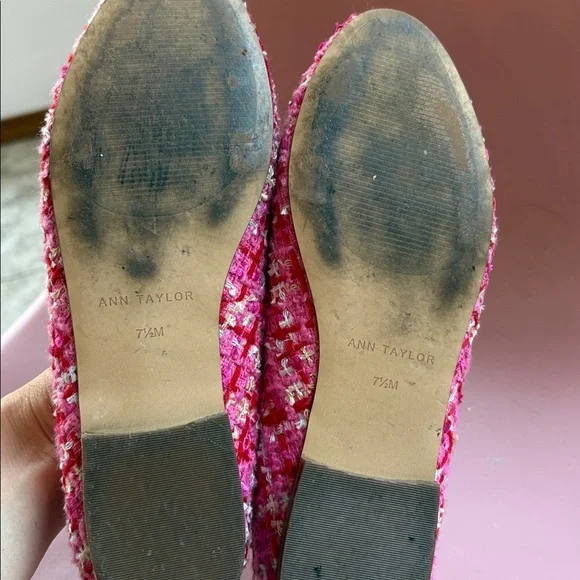 Ann Taylor Boucle Flats - Picture 6 of 8